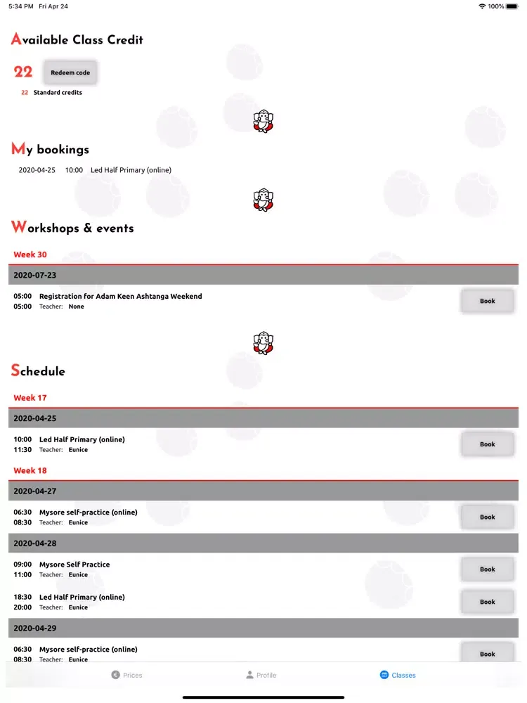 Ashtanga Yoga Cork iPad  স্ক্রিনশট