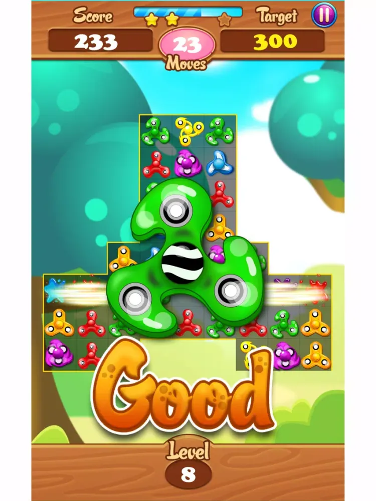 Скриншоты Jelly Spinners iPad 