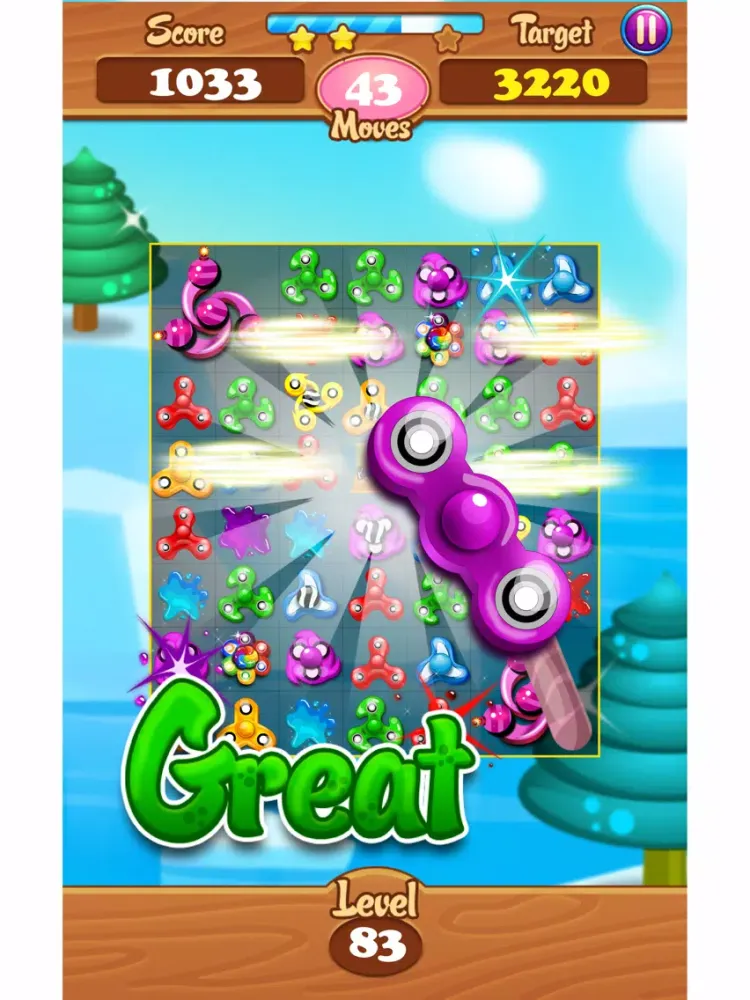 Скриншоты Jelly Spinners iPad 