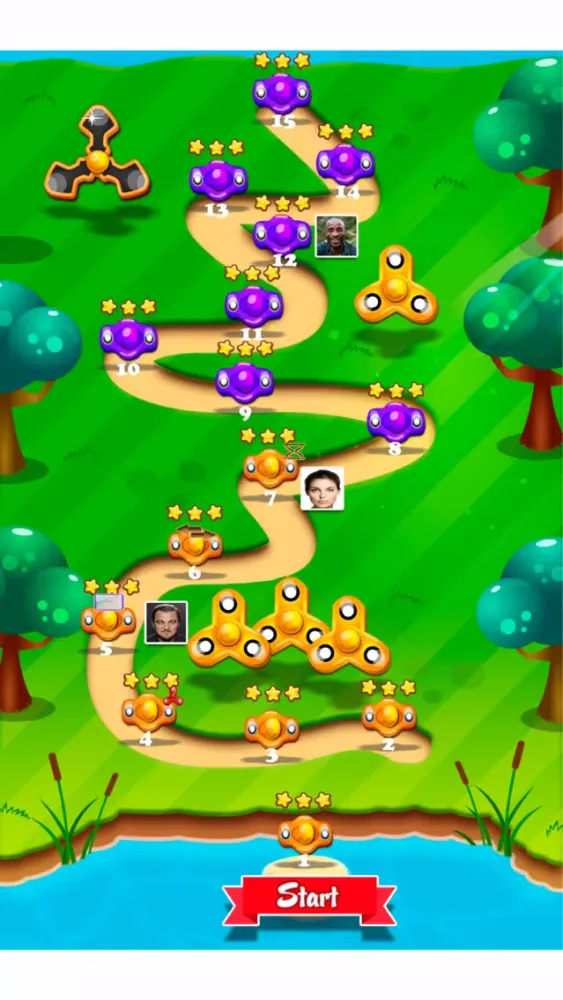 Скриншоты Jelly Spinners