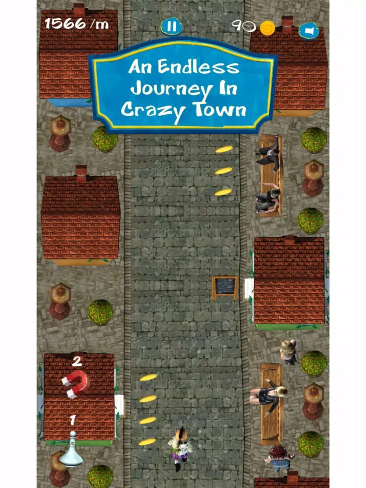 صور Run in Crazy Town iPad 