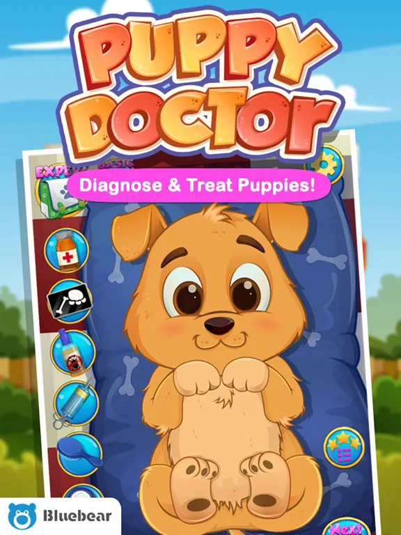 Capturas de pantalla de Puppy Doctor® iPad 
