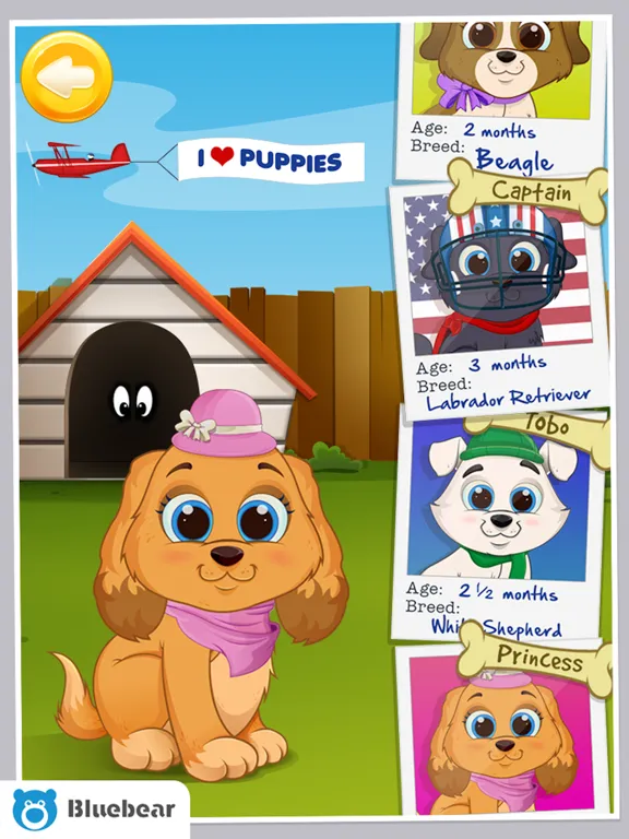 Capturas de pantalla de Puppy Doctor® iPad 