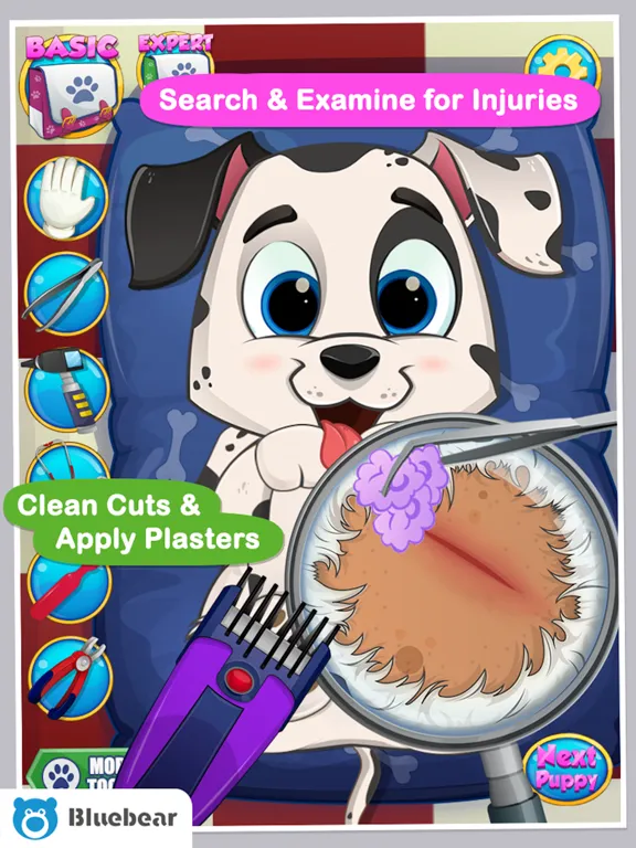 Capturas de pantalla de Puppy Doctor® iPad 