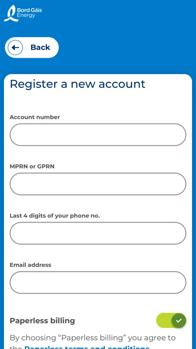 My Bord Gáis Energy スクリーンショット