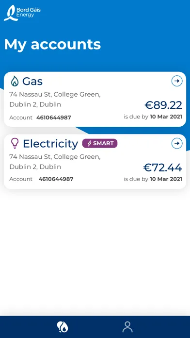 My Bord Gáis Energy スクリーンショット