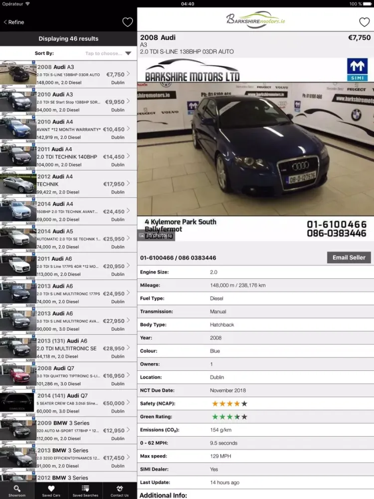 تصاویر Barkshire Motors Ltd iPad 