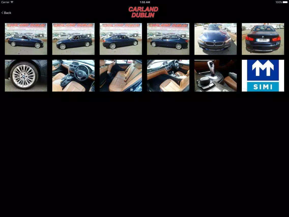 Carland Dublin iPad  Screenshots