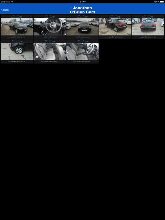 Jonathan O'Brien Cars iPad  Screenshots
