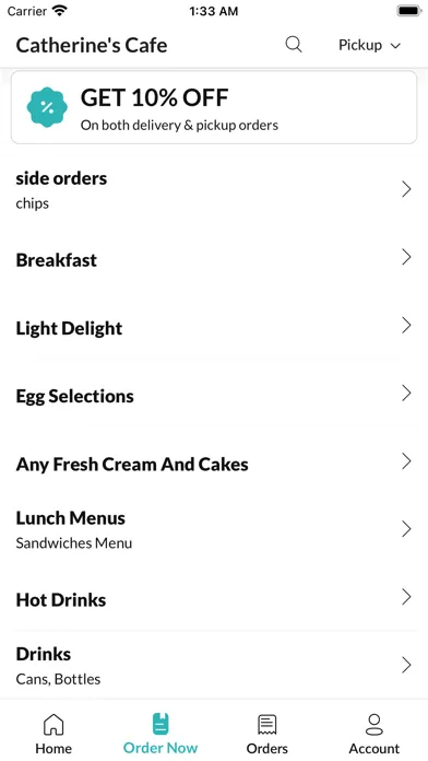 Catherine's Cafe स्क्रीनशॉट