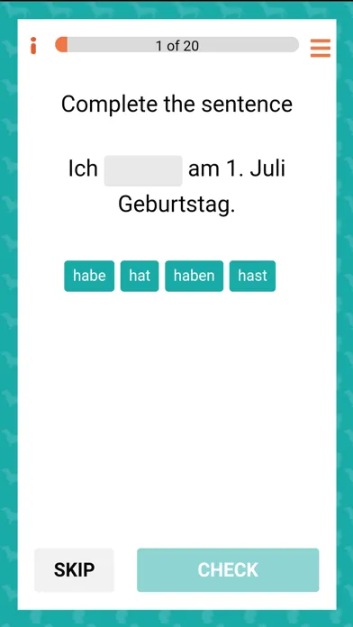Tangkapan skrin Alles Klar