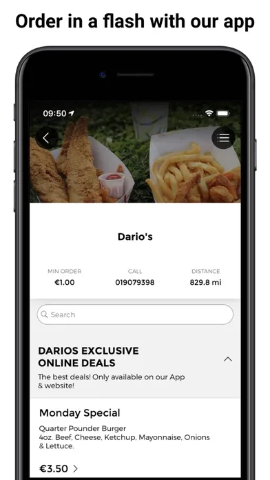 Dario's Takeaway Dublin应用截图