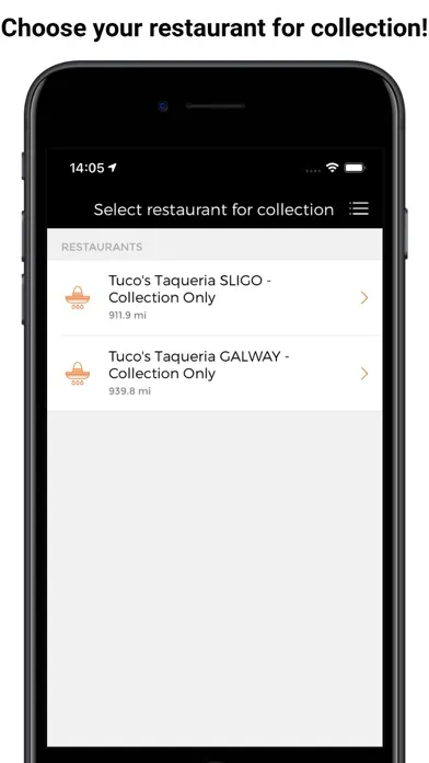 Tuco's Taqueria應用截圖
