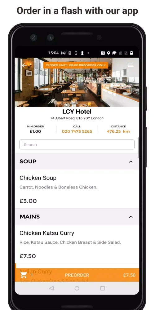 LCY Takeaway应用截图