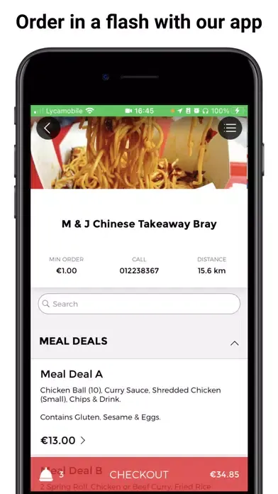 M & J Chinese Takeaway Bray स्क्रीनशॉट