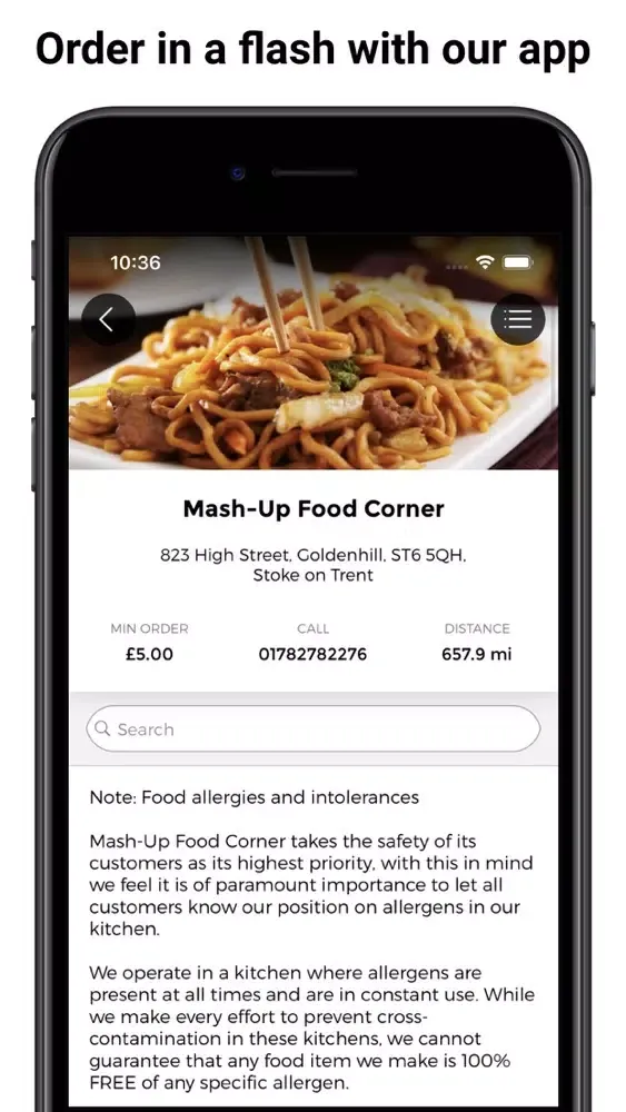 Mash-Up Food Corner应用截图