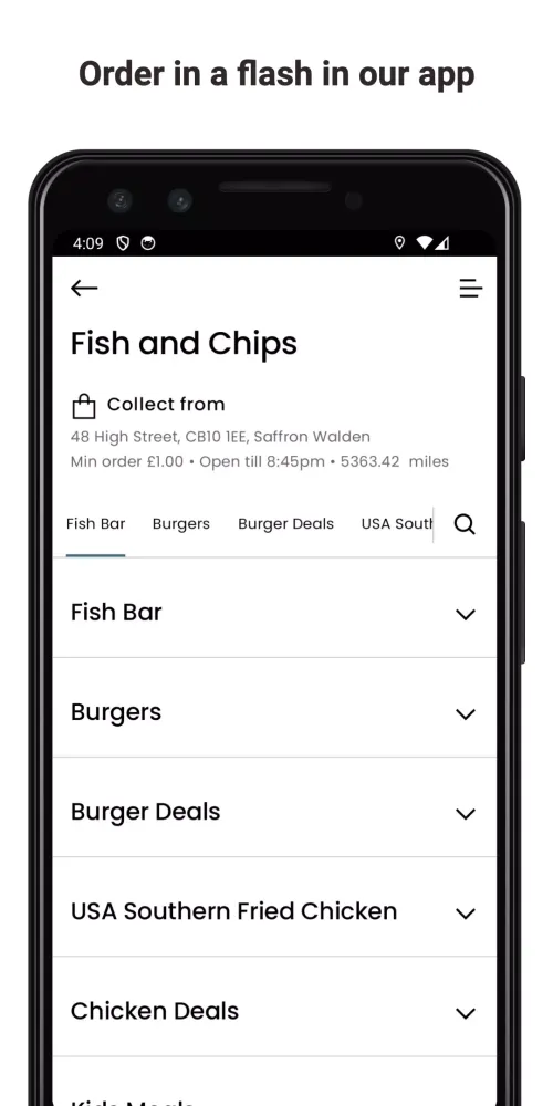 Fish and Chips Saffron Walden Screenshots