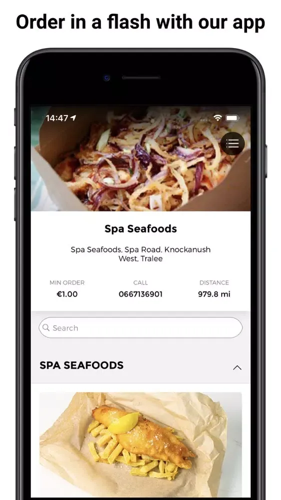 Ảnh chụp màn hình của Spa Seafoods