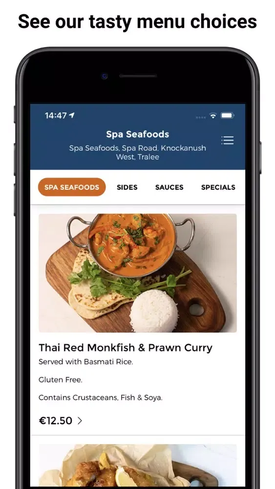 Ảnh chụp màn hình của Spa Seafoods