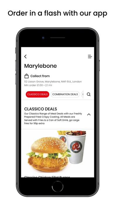 Capturas de tela do Rio's Piri Piri App