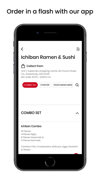 Ichi ban Ramen & Sushi应用截图