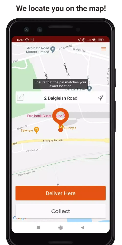 Sunny's Restaurant, Dundee Screenshots
