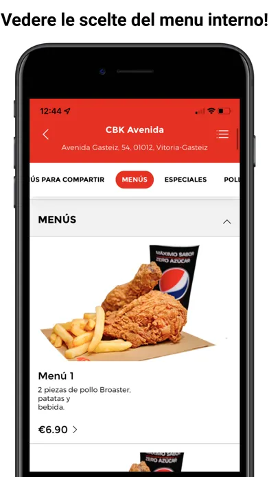 Zrzuty ekranu CBK APP