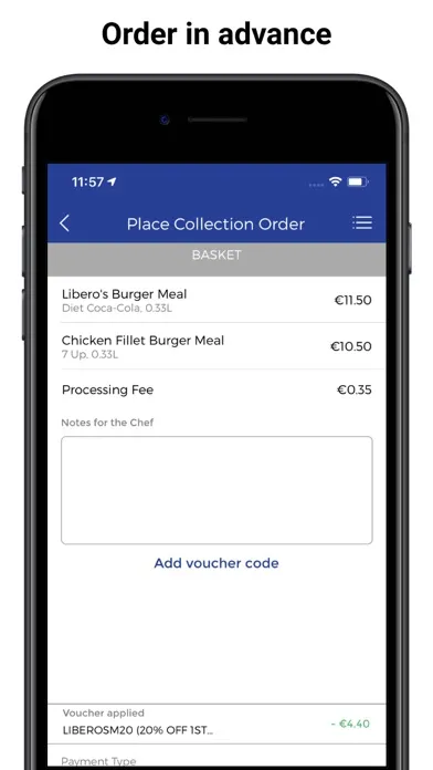 Zrzuty ekranu Libero's Takeaway