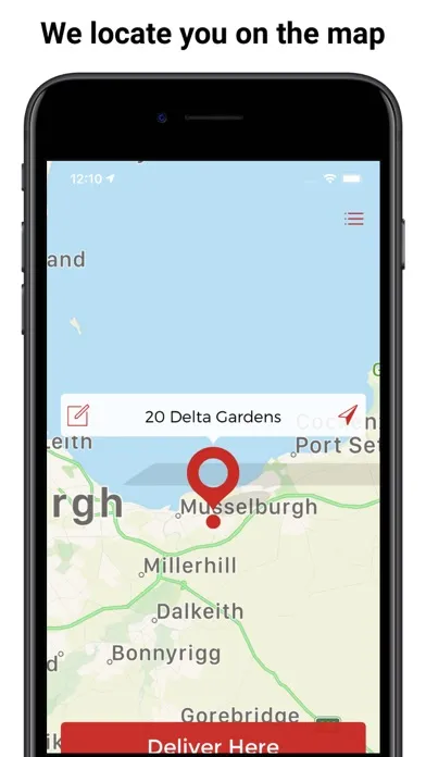 Capturas de tela do Delta Fry App
