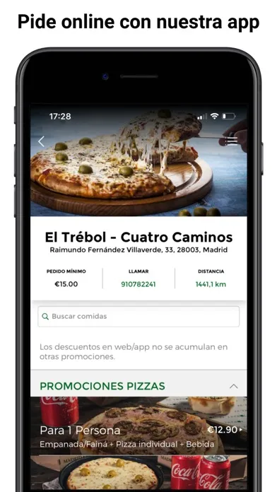 Capturas de pantalla de Trébol App