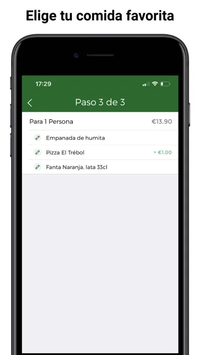 Capturas de pantalla de Trébol App