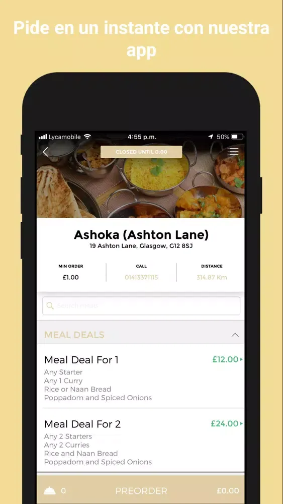 Ashoka Indian Restaurants Screenshots
