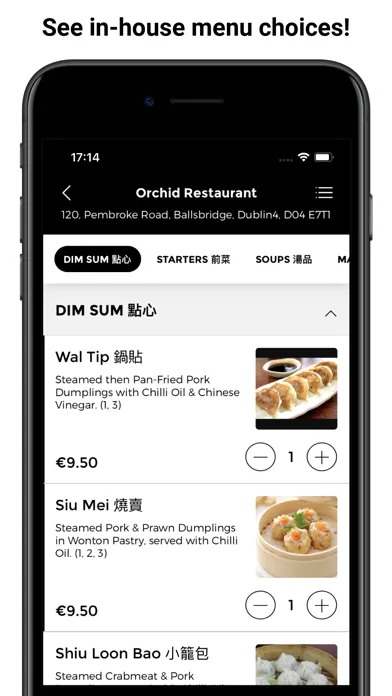 Orchid Restaurant App应用截图