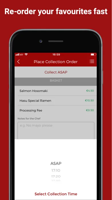 Hasu Japanese & Thai Takeaway سکرین شاٹس