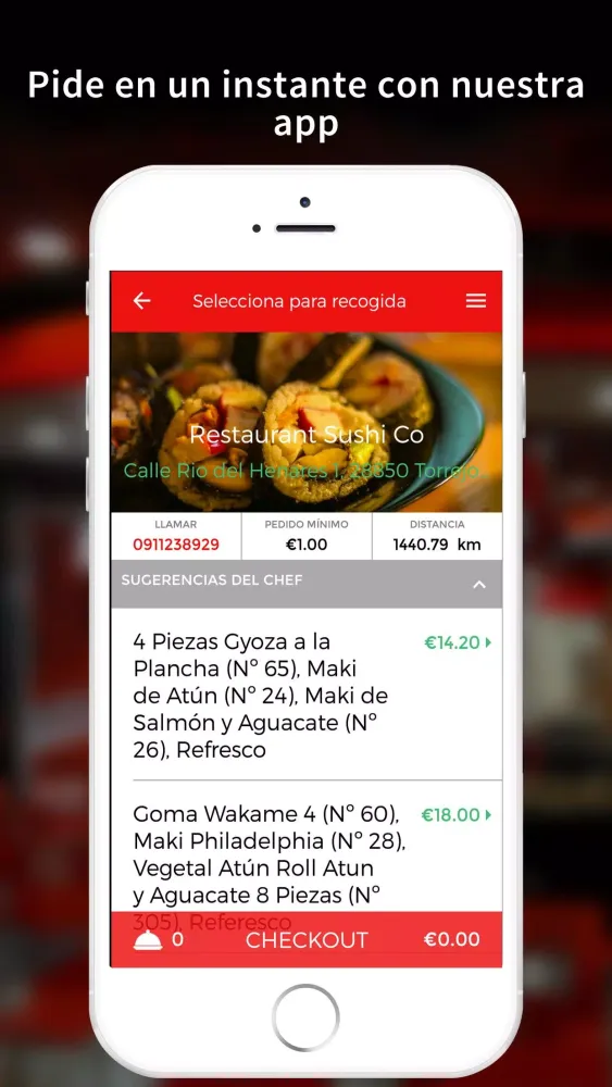 Screenshot di Restaurante Sushi Co