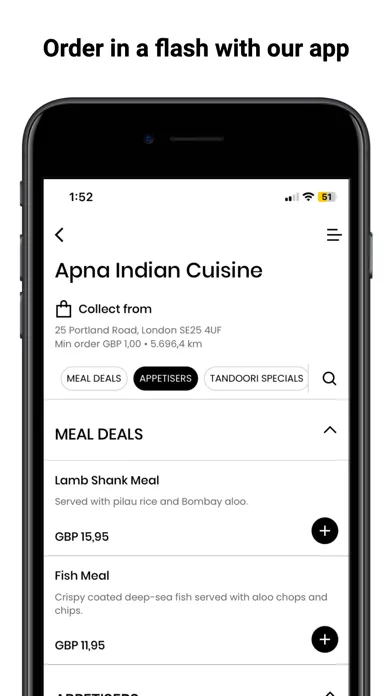 Apna Indian Cuisine UK Screenshots