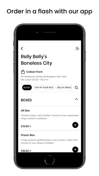 Tangkapan skrin Relly Belly’s Boneless City