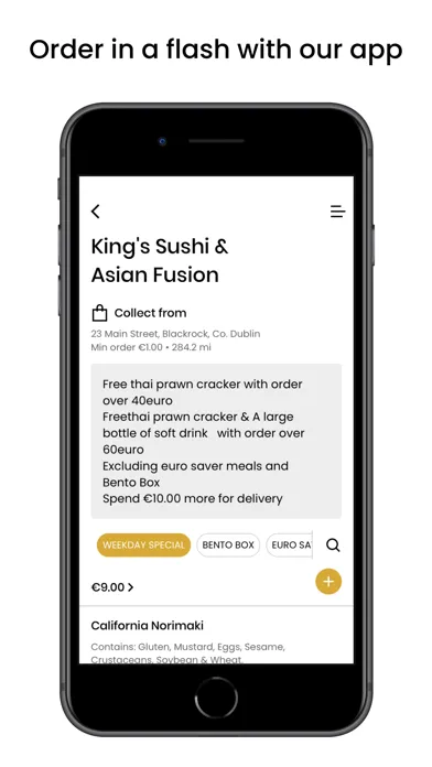 Capturas de pantalla de King's Sushi & Asian Fusion