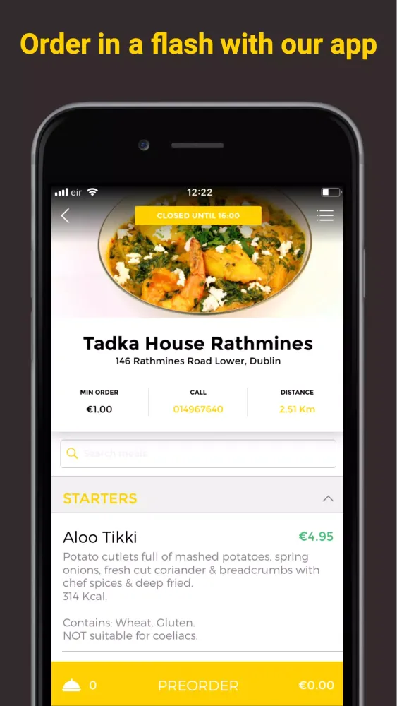 Screenshot di Tadka House - Indian Cuisine