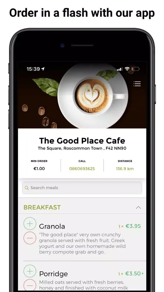 The Good Place Cafe應用截圖