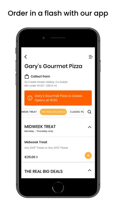 Capturas de tela do Gary's Gourmet Pizza