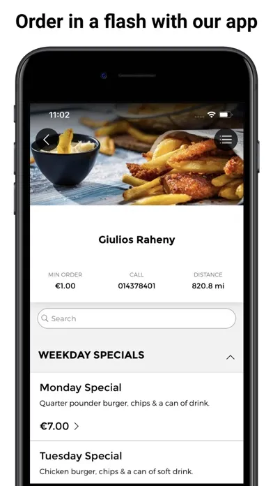 Ảnh chụp màn hình của Giulio's Fish & Chips Raheny