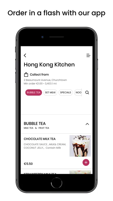 Hong Kong Kitchen App スクリーンショット