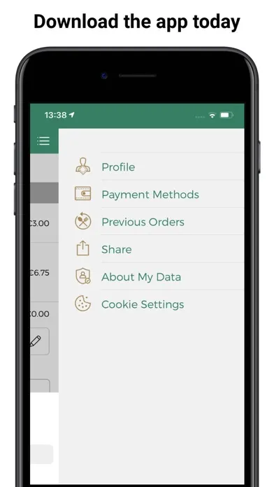 Zrzuty ekranu Londis Snack Track App
