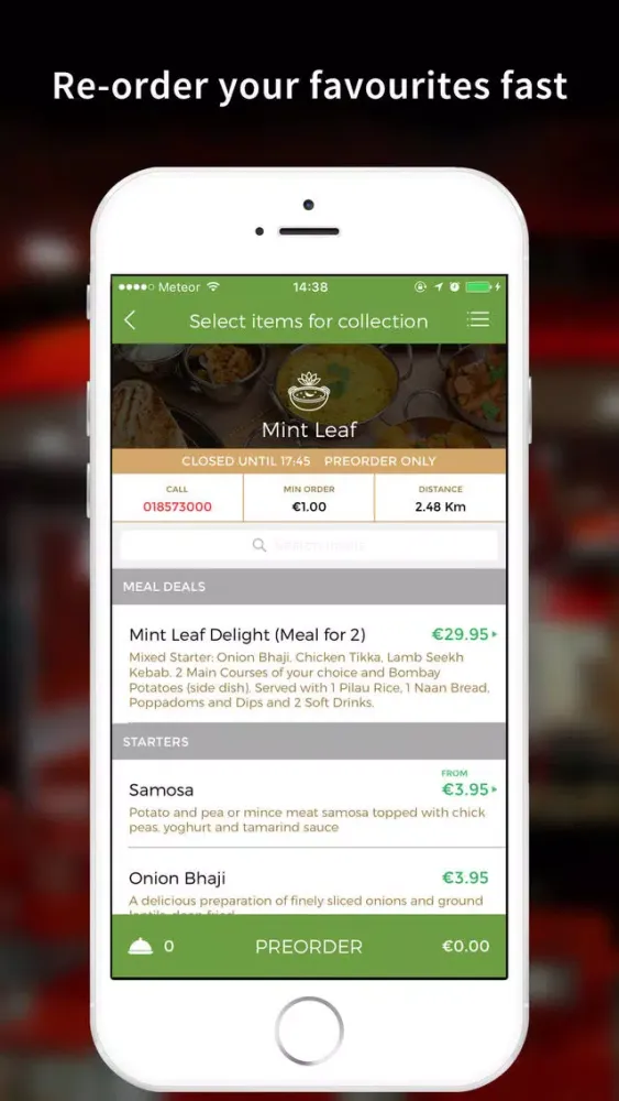 Mint Leaf Indian Dublin Screenshots