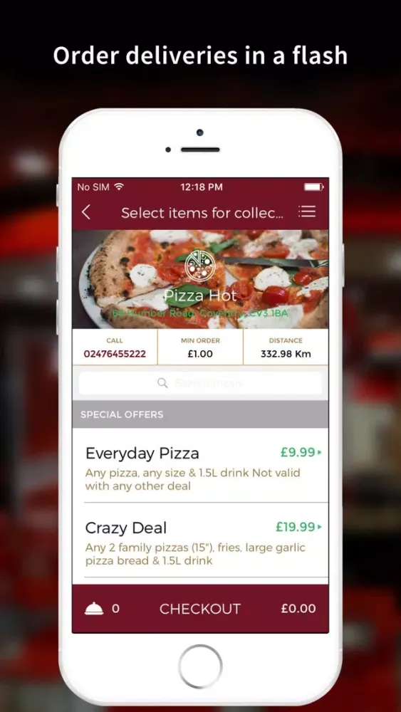 Pizza Hot Takeaway Coventry Ekran Görüntüleri