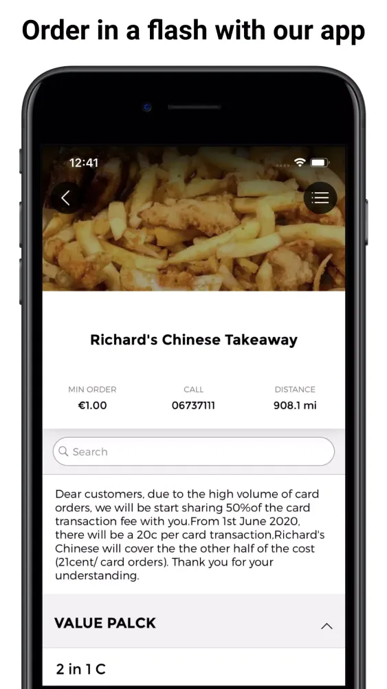 Capturas de pantalla de Richard's Chinese Takeaway