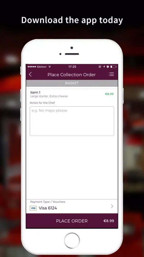 Thai Palace Inn App Screenshots