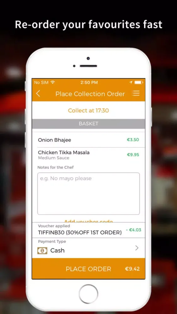 Tiffin Box Indian Food To Go سکرین شاٹس