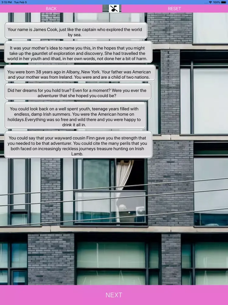 Inish Lamb - Choice Story iPad 스크린샷